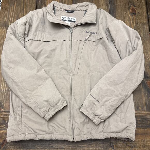 Men’s XXL Columbia Omni-Shield‎ Water Resistant Fleece Lined Winter Coat, Warm - Picture 1 of 13